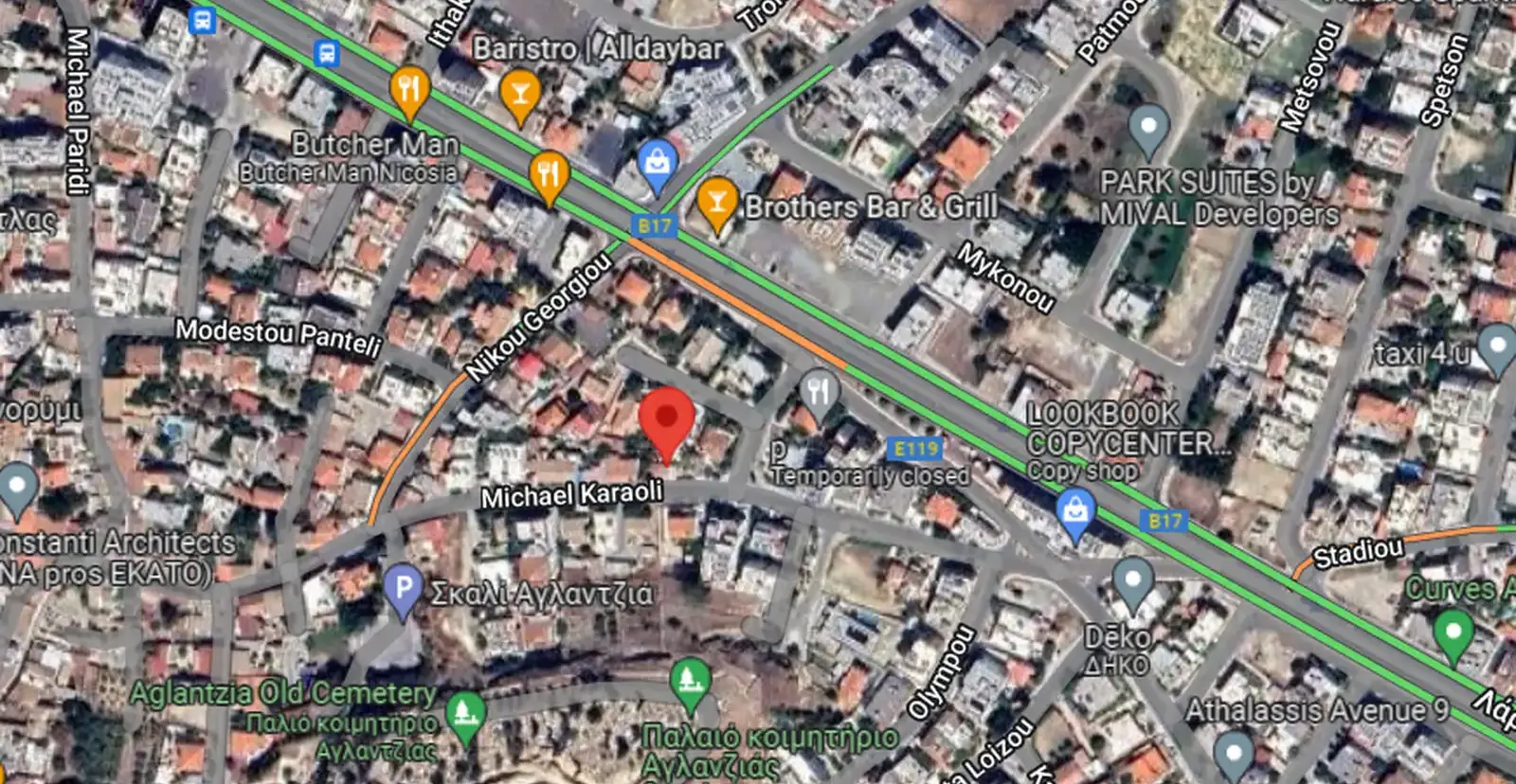 Residential Plot 2458 m² in Aglantzia