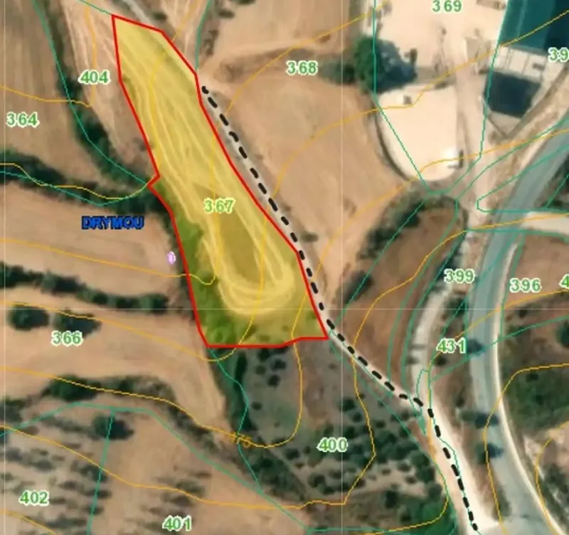 Agricultural Field 4014 m² in Drymou
