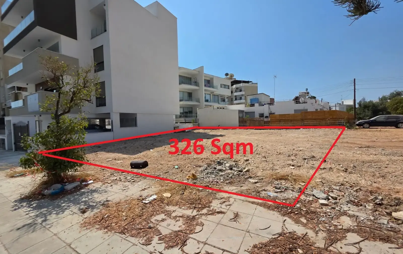 Residential Plot 326 m² in Chalkoutsa