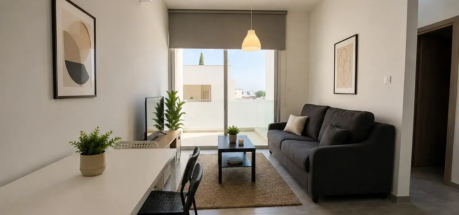 1-bedroom apartment to rent in Aglantzia