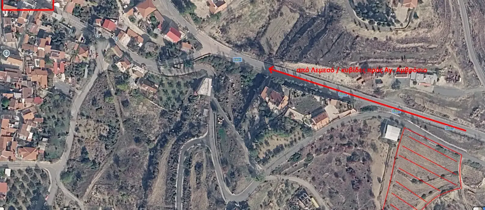 Residential Field 4165 m² in Agios Amvrosios Lemesou