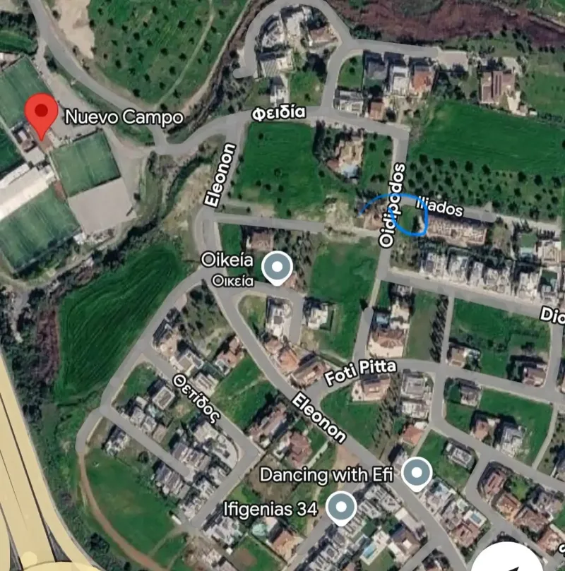 Residential Plot 545 m² in Latsia - Agios Georgios