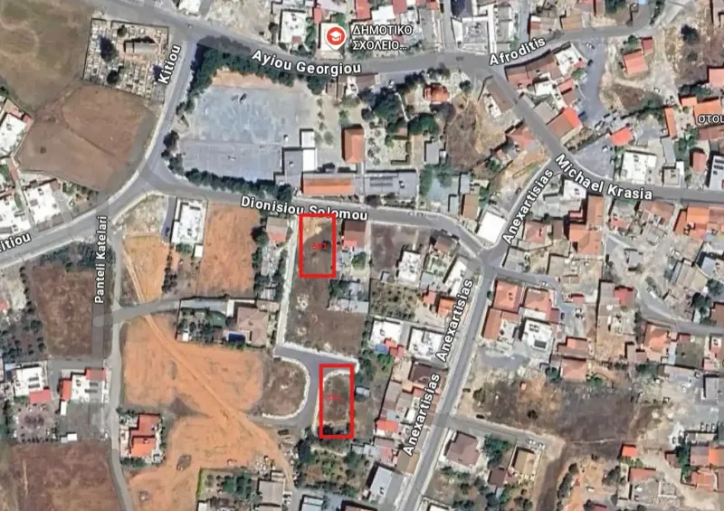 Residential Plot 1099 m² in Kokkinotrimithia