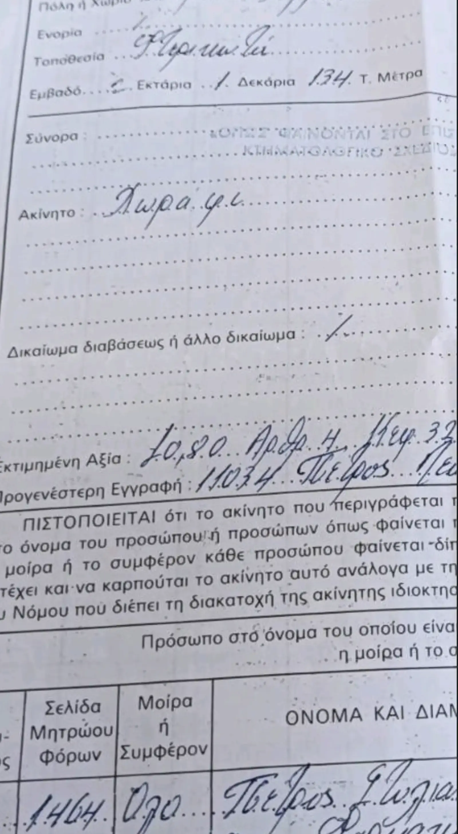 Γεωργικό χωράφι 1,500 m² προς πώληση στην περιοχή Farmakas