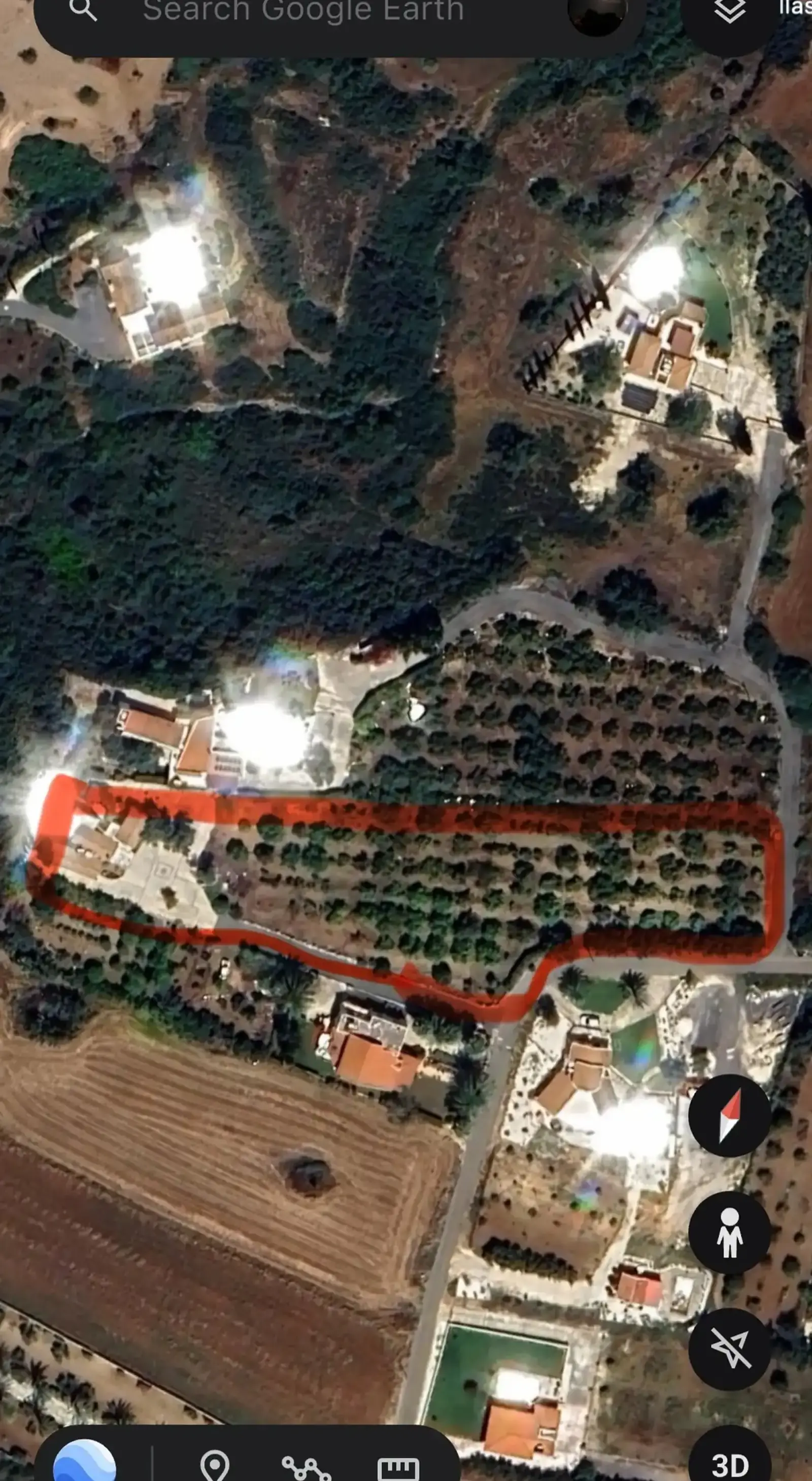 Tourist Plot 6005 m² in Latsi