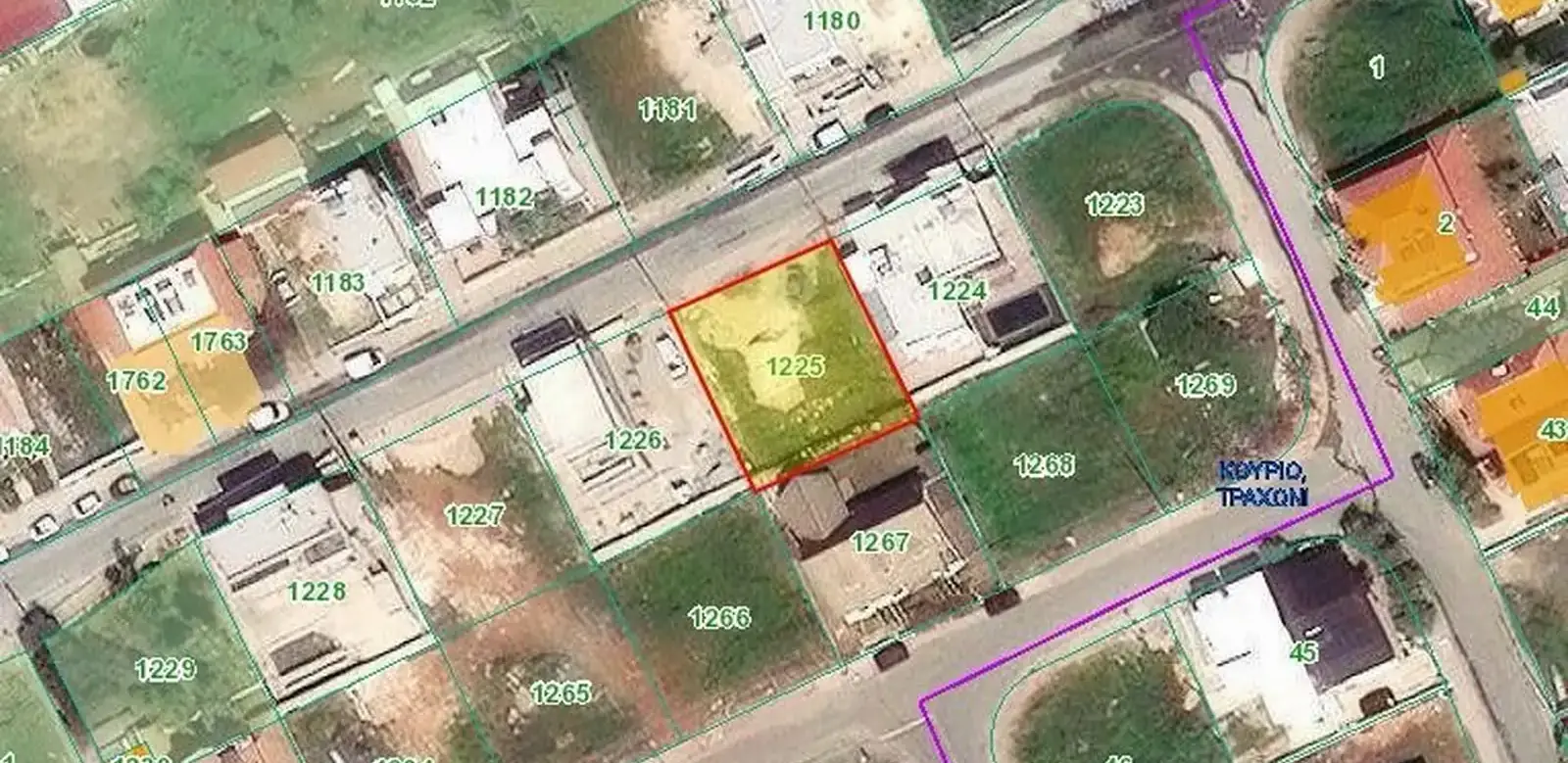 Residential Plot 517 m² in Trachoni Lemesou