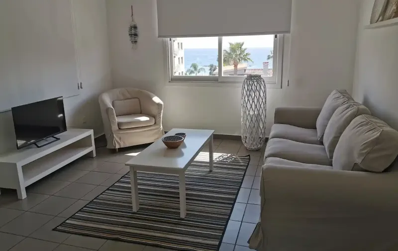 Seaview 2 bedroom holiday apartment in Agios Tychon Tourist Area
