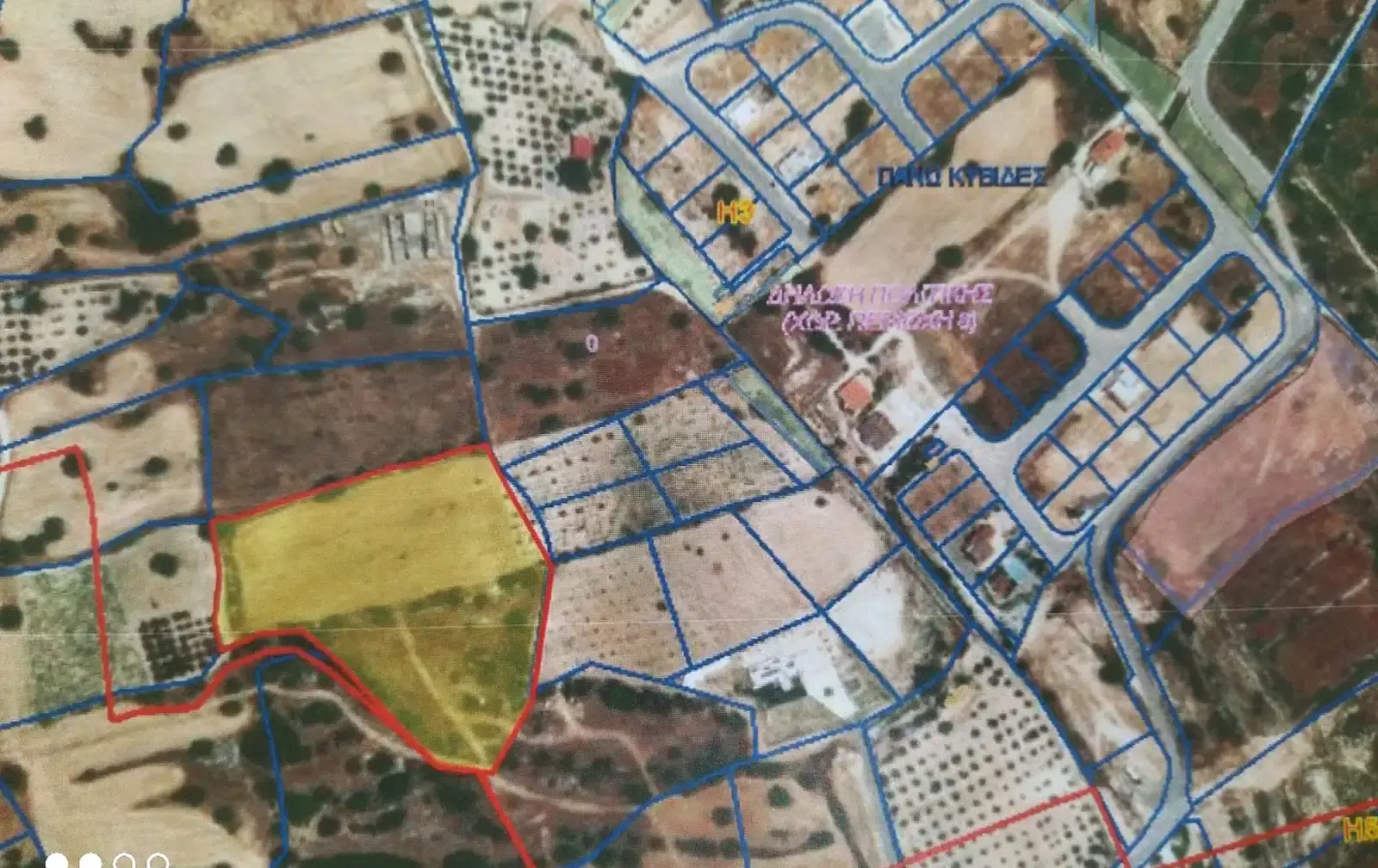 Residential Field 11706 m² in Pano Kivides