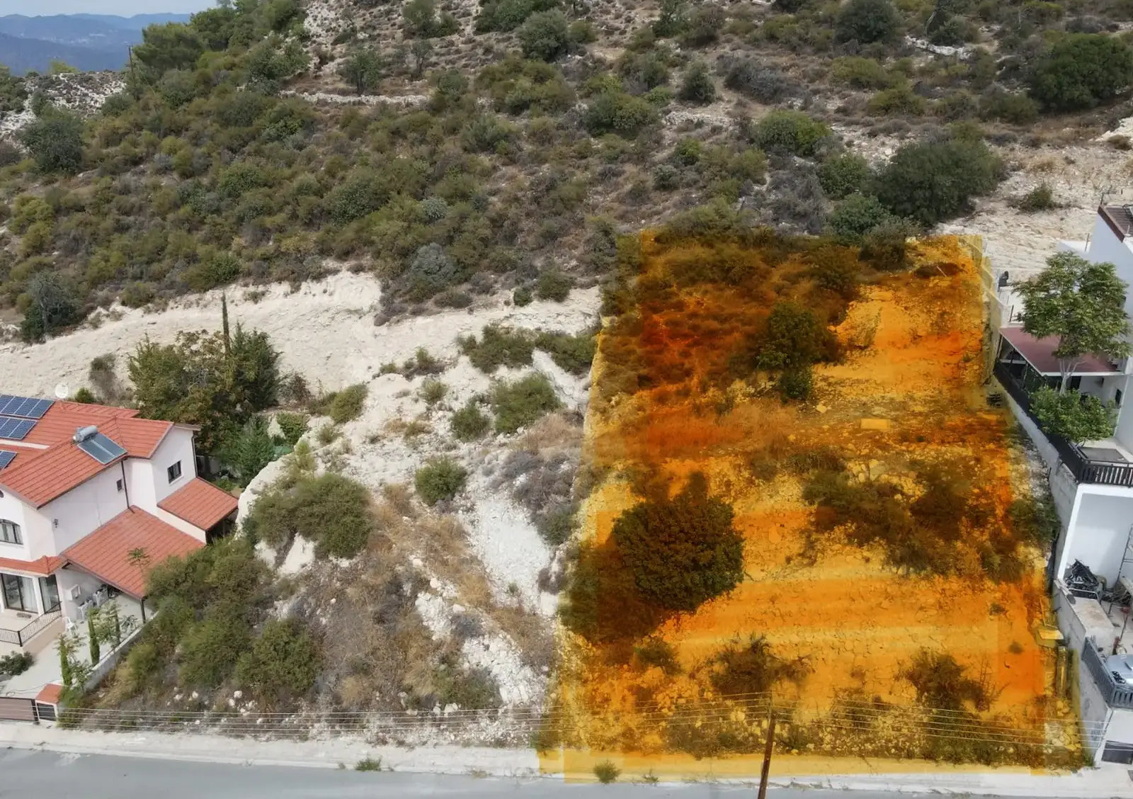 Residential land 620 m² in Korfi