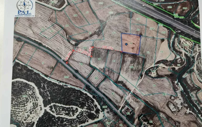 Agricultural Field 4404 m² in Aradippou - Apostolos Loukas