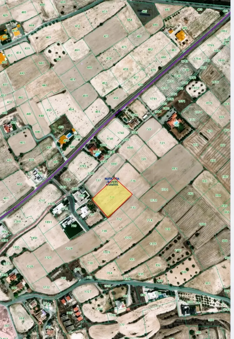 Agricultural Field 3679 m² in Alampra
