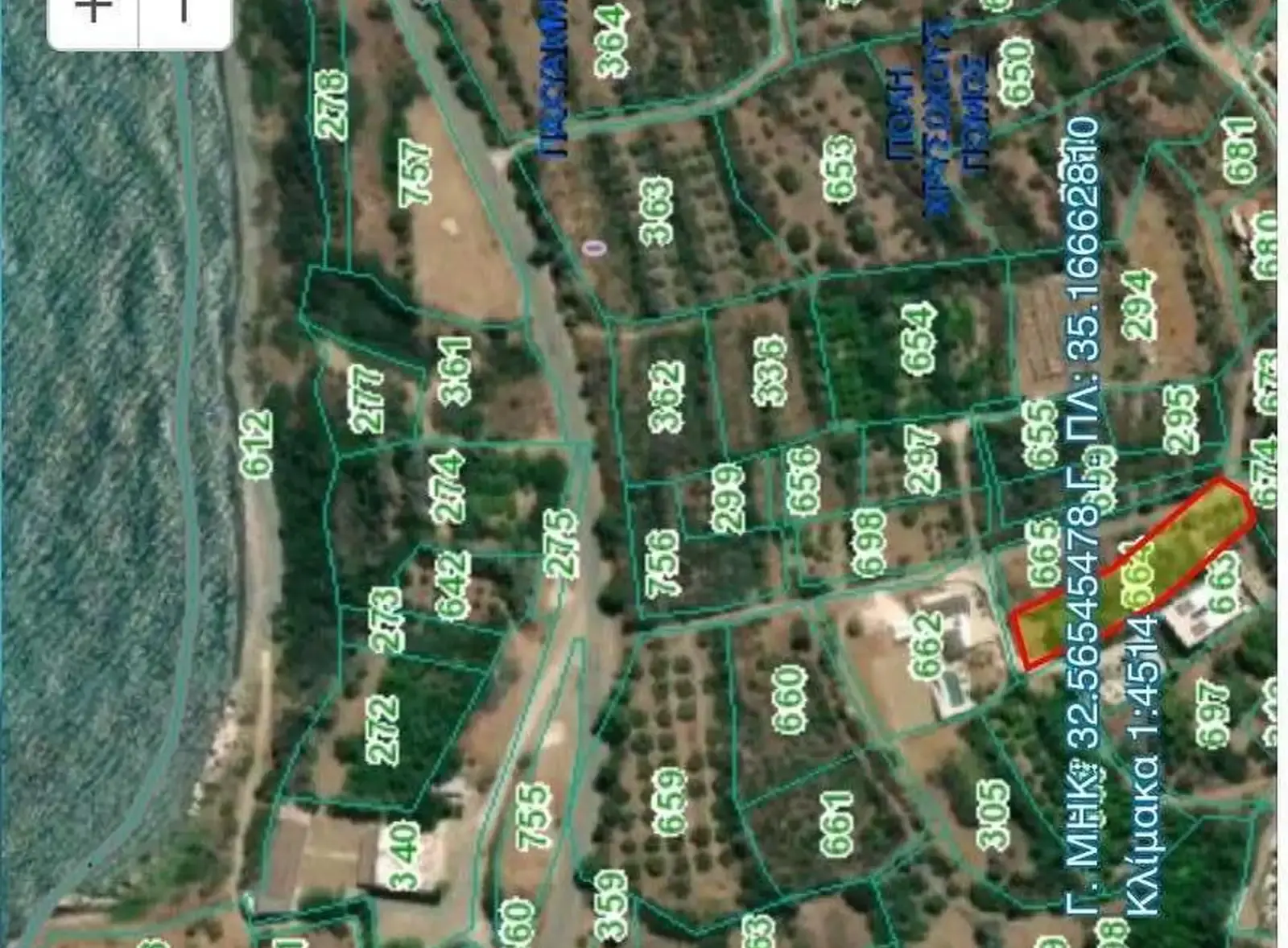 Residential Field 1561 m² in Pomos