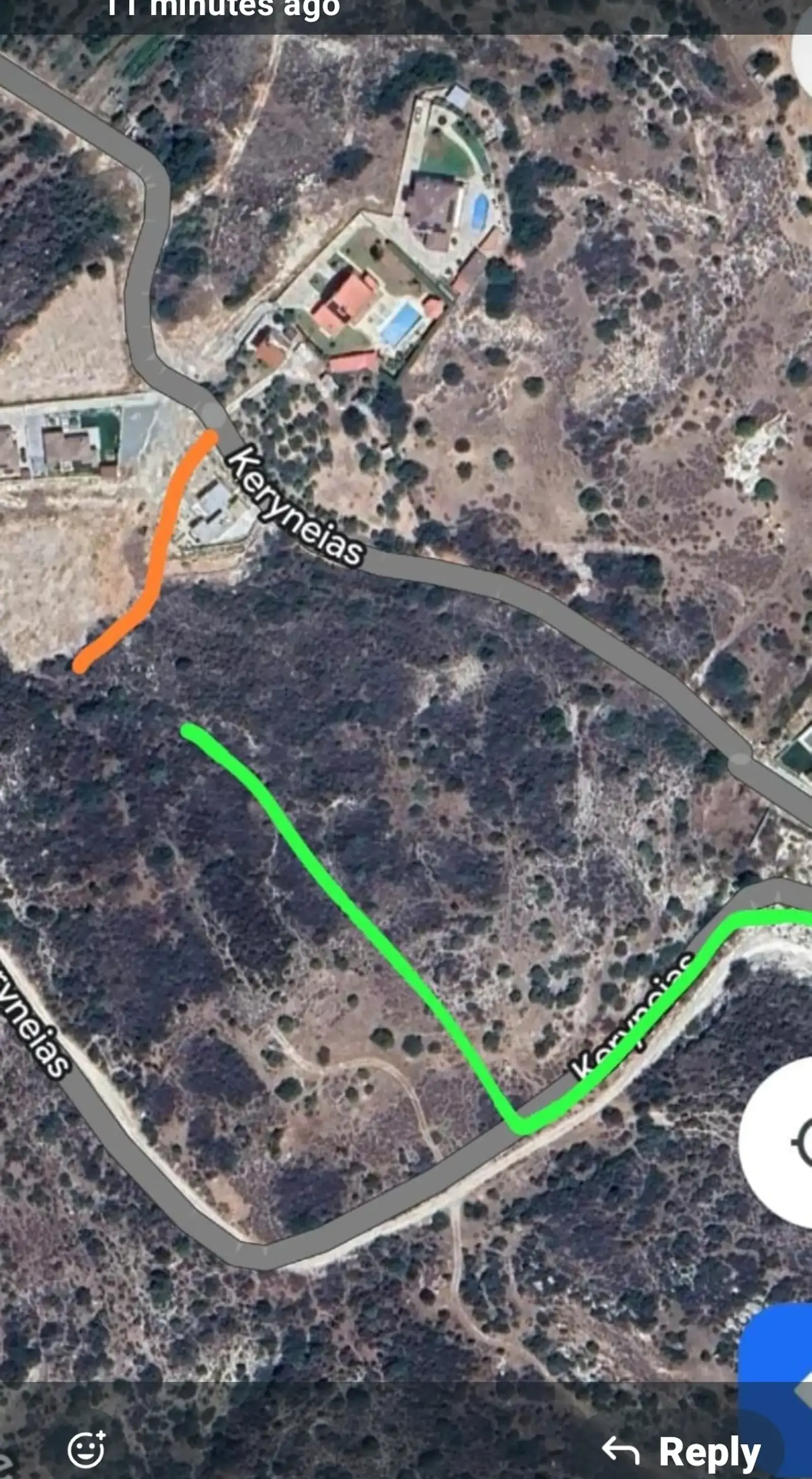 Οικιστικό χωράφι 53,961 m² προς πώληση στην περιοχή Foinikaria