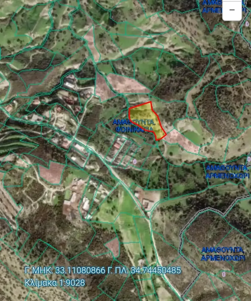 Agricultural Field 7358 m² in Foinikaria