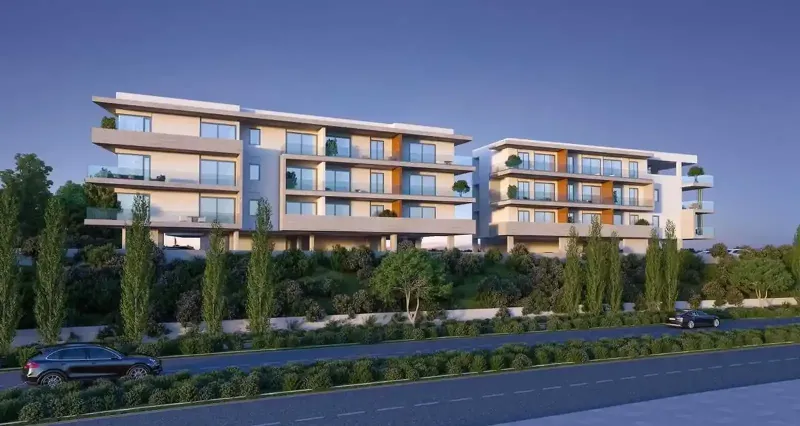 Ready contemporary 2 buildings with 33 apartments in Aglantzia