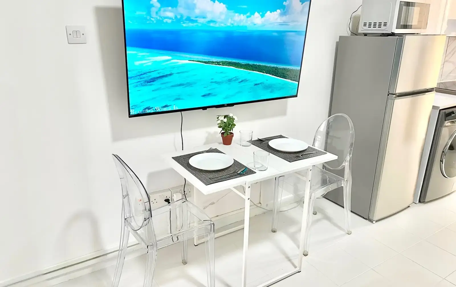 Silver blu flat | 1 bedroom | office | seaside | germasogia tourist area in Germasogeia Tourist Area