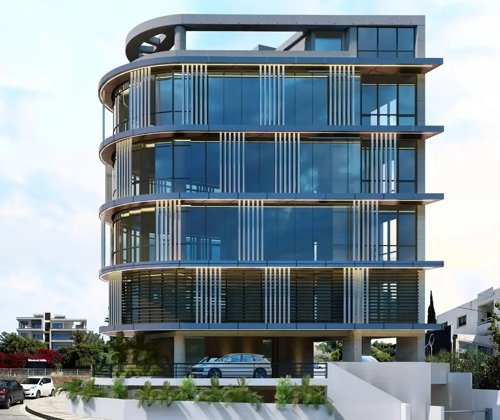 New office building in germasogeia kolonakiou street