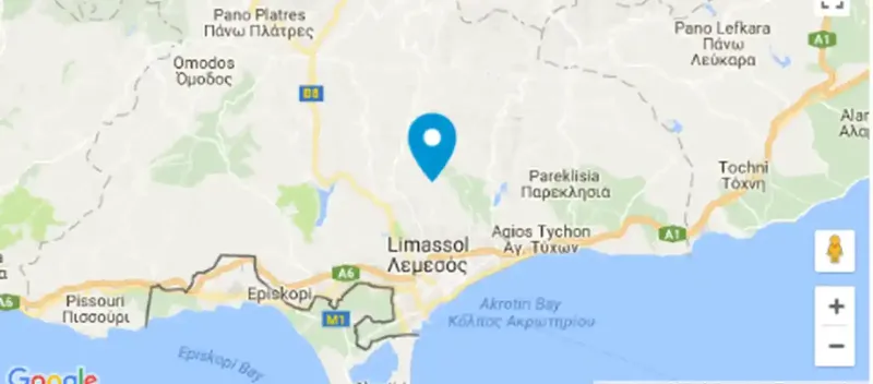 Agricultural Plot 1500 m² in Fasoula Lemesou