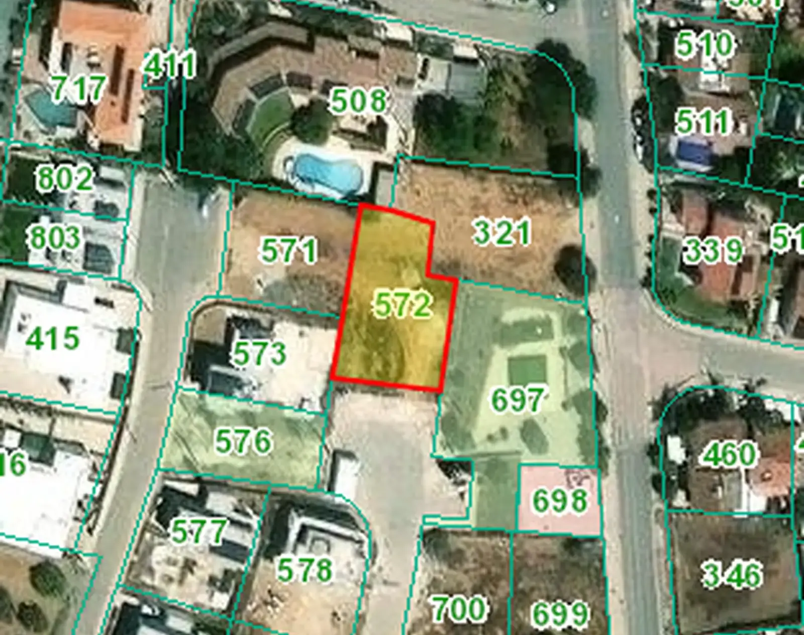 Οικιστικό οικόπεδο 610 m² προς πώληση στην περιοχή Lakatameia - Agios Nikolaos
