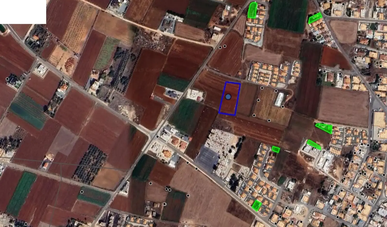 Residential Plot 3328 m² in Xylofagou