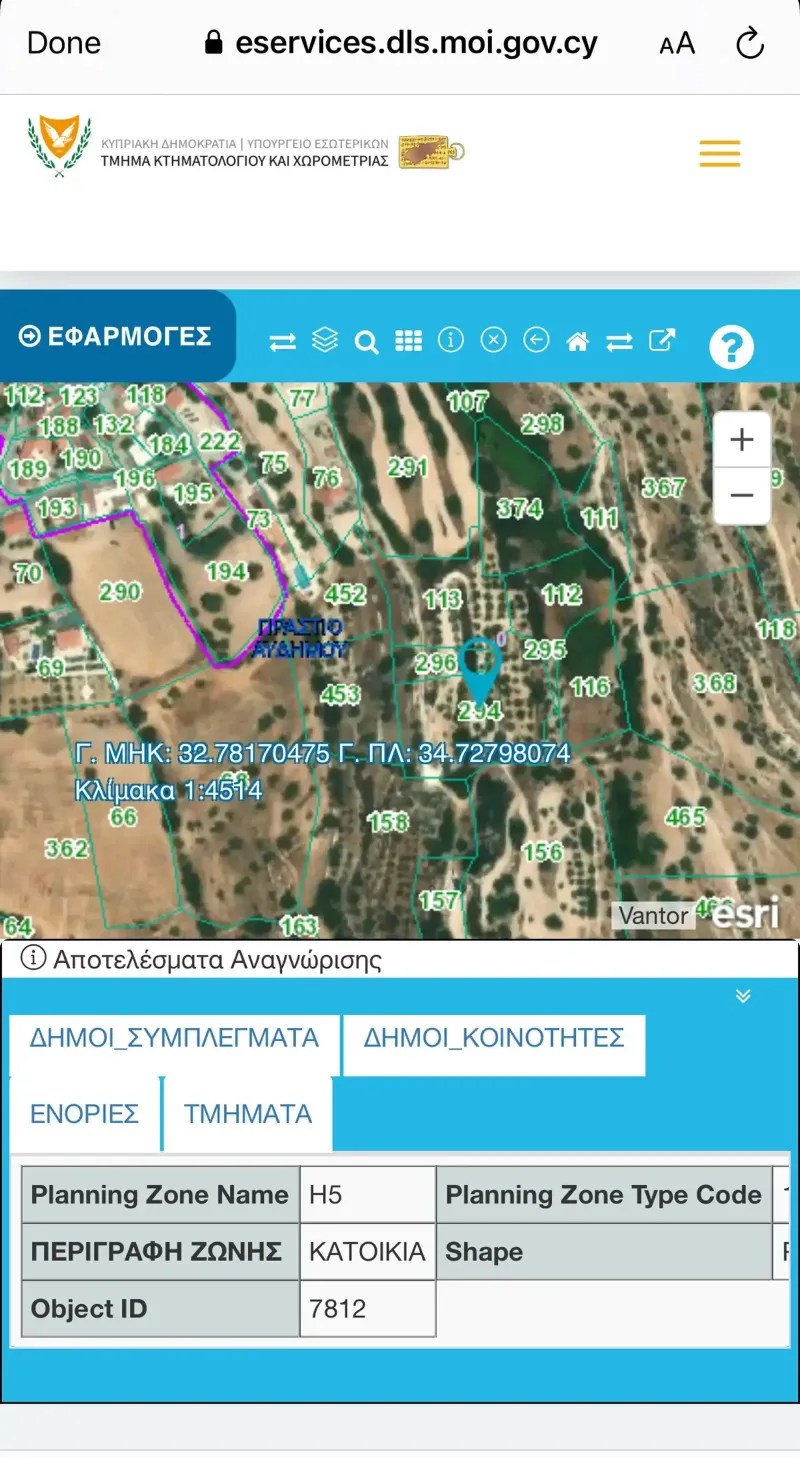 Residential Field 4196 m² in Prastio Avdimou