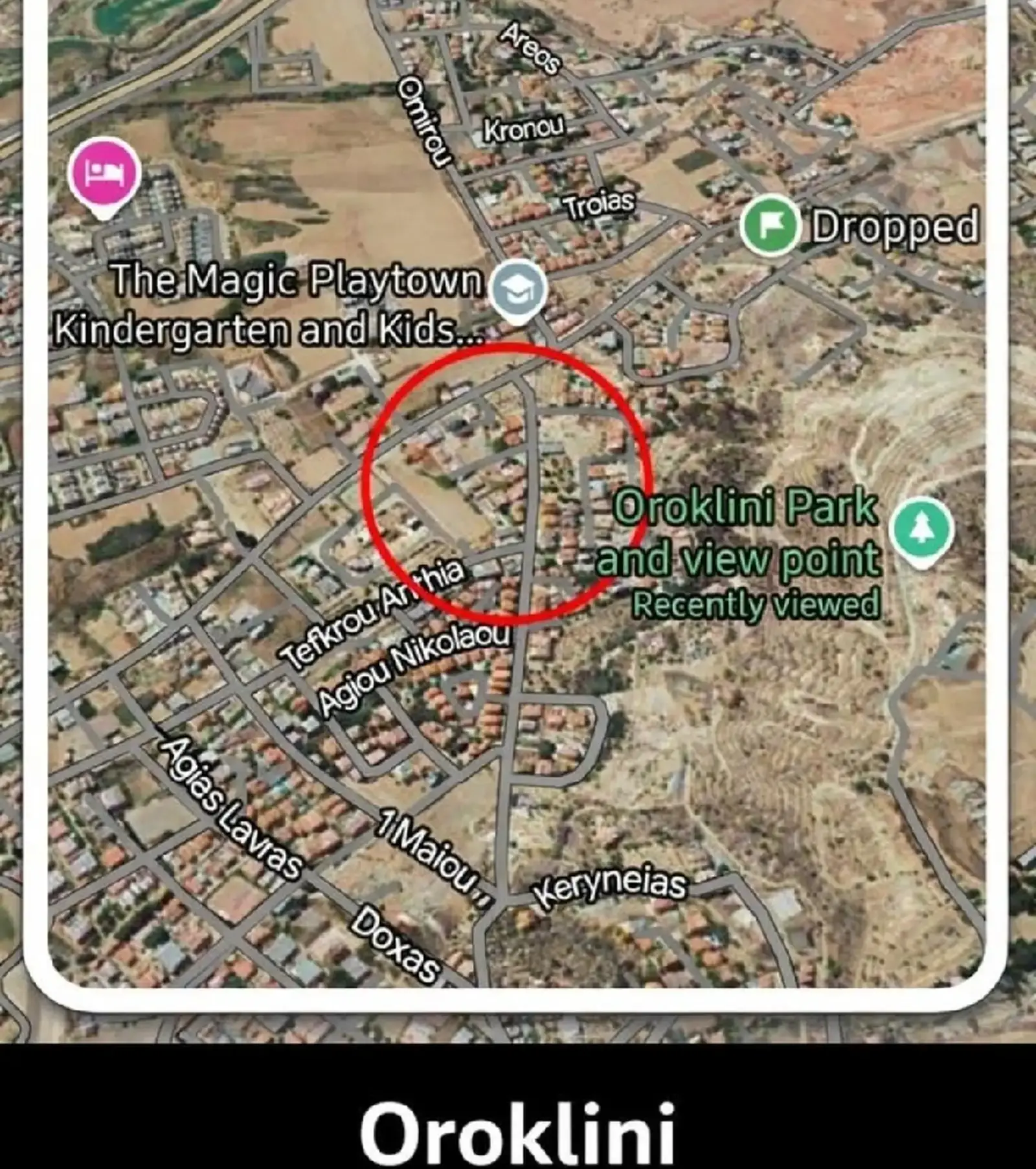 Οικιστικό οικόπεδο 550 m² προς πώληση στην περιοχή Oroklini