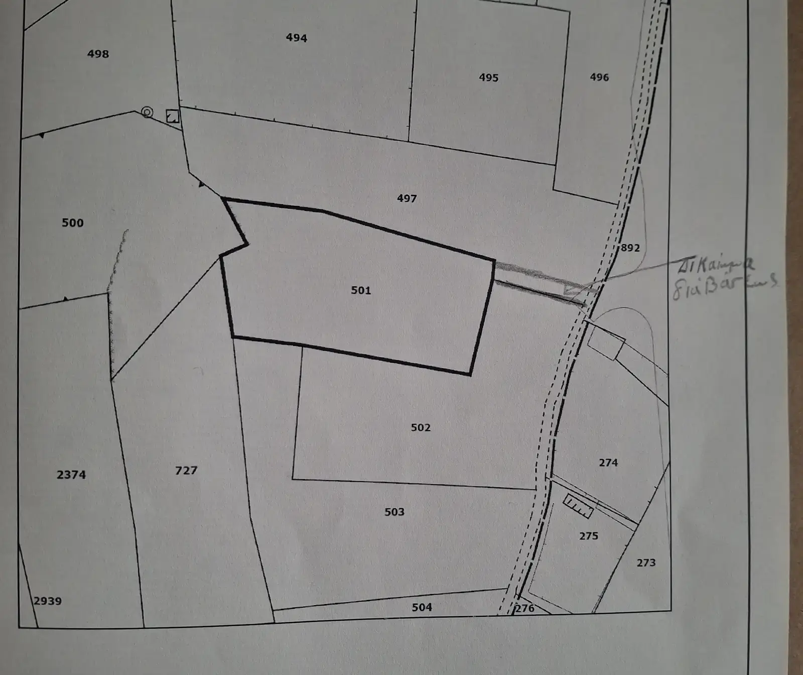Residential Field 4478 m² in Geri