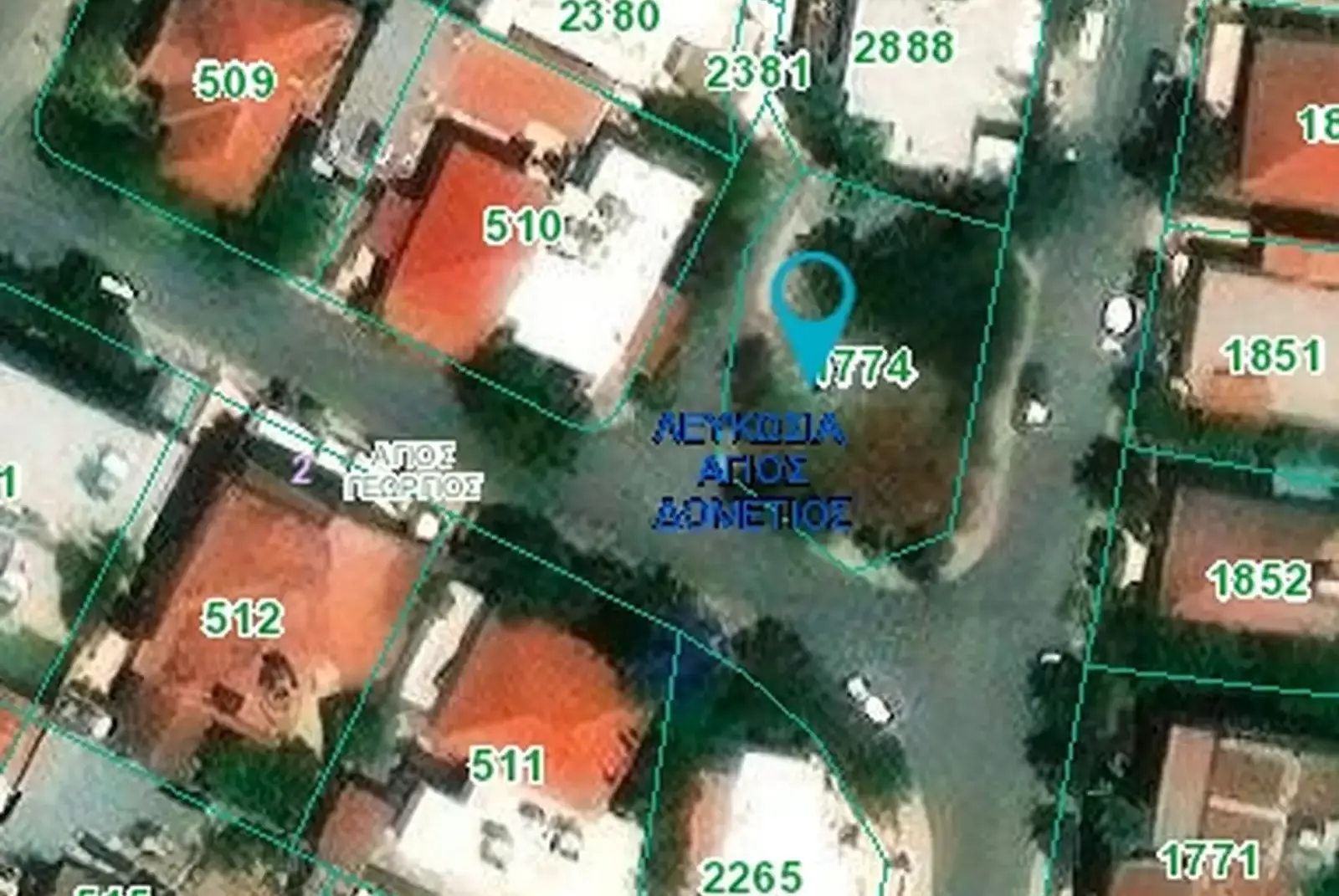 Οικιστικό οικόπεδο 409 m² προς πώληση στην περιοχή Agios Dometios - Agios Georgios