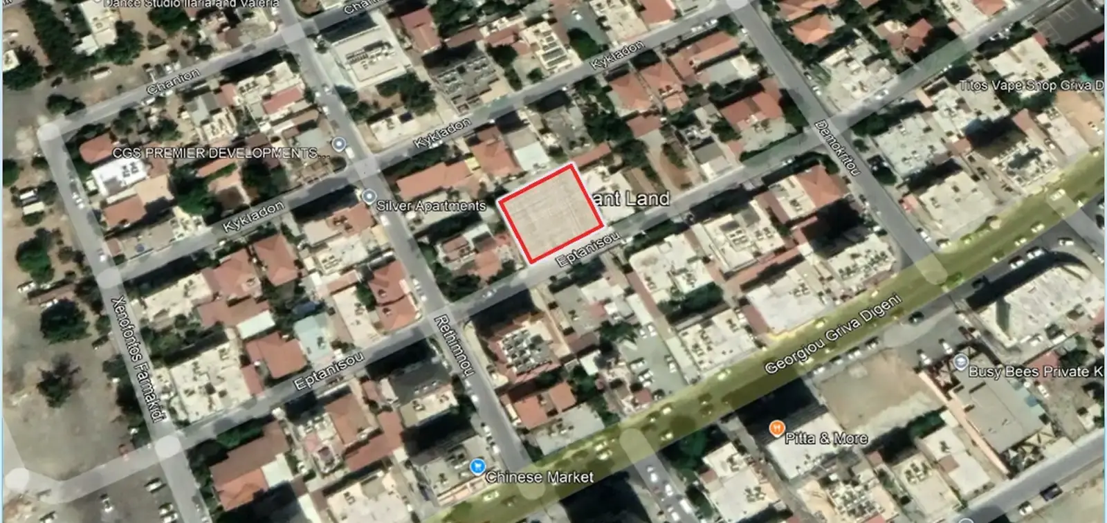 Οικιστικό οικόπεδο 582 m² προς πώληση στην περιοχή Agios Nicolaos