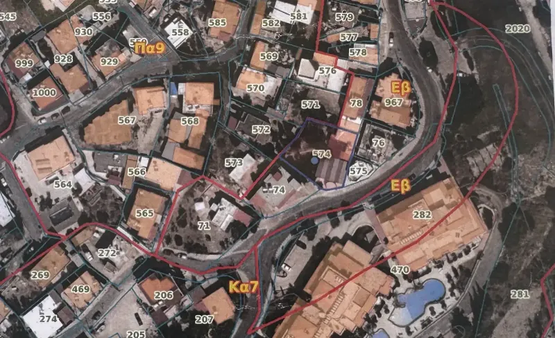 Commercial Plot 628 m² in Geroskipou