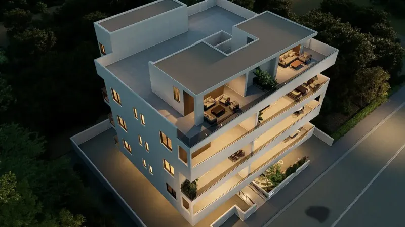 2-bedroom penthouse for sale in Aglantzia