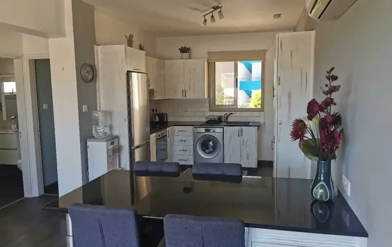 Per day, apartment 100 metres from sandy beaches,short term in Protaras