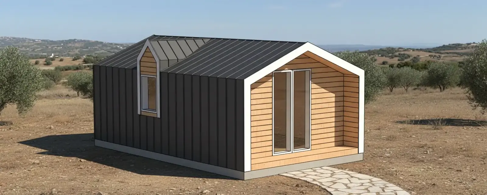 Iapetus barn house | prefabcy in Historical Center