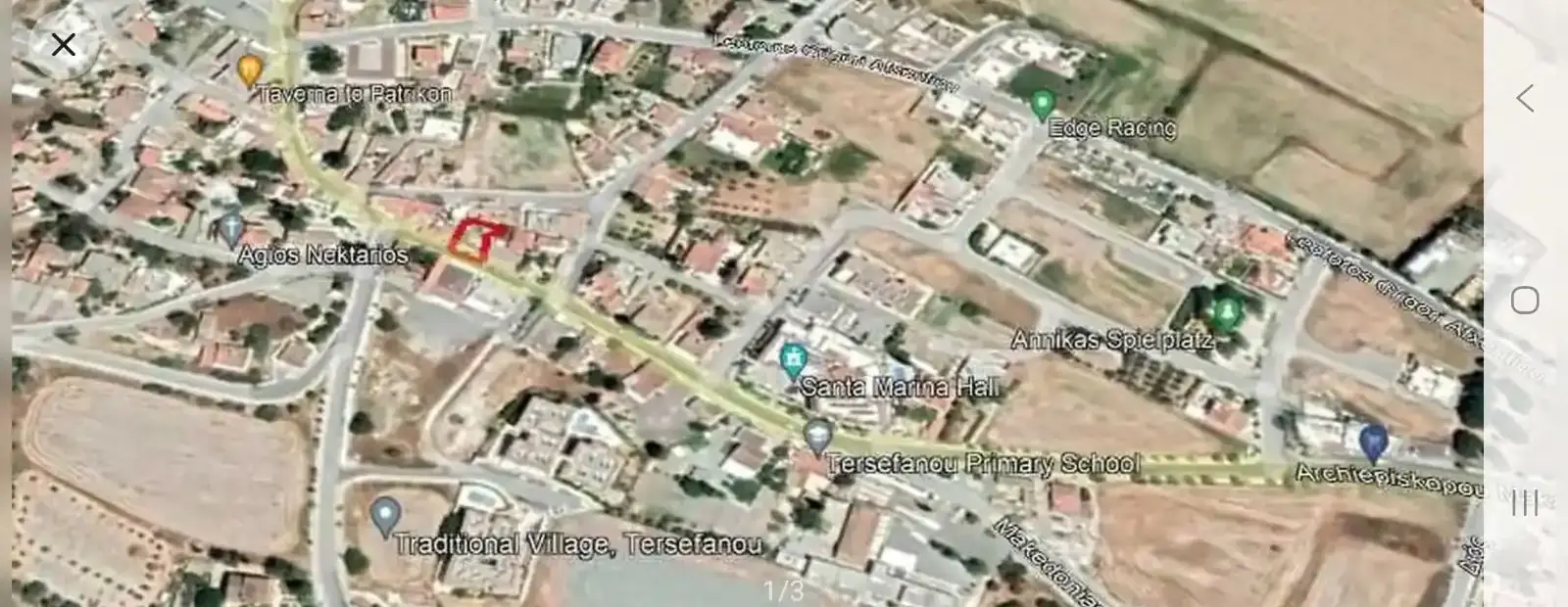 Residential Plot 292 m² in Tersefanou