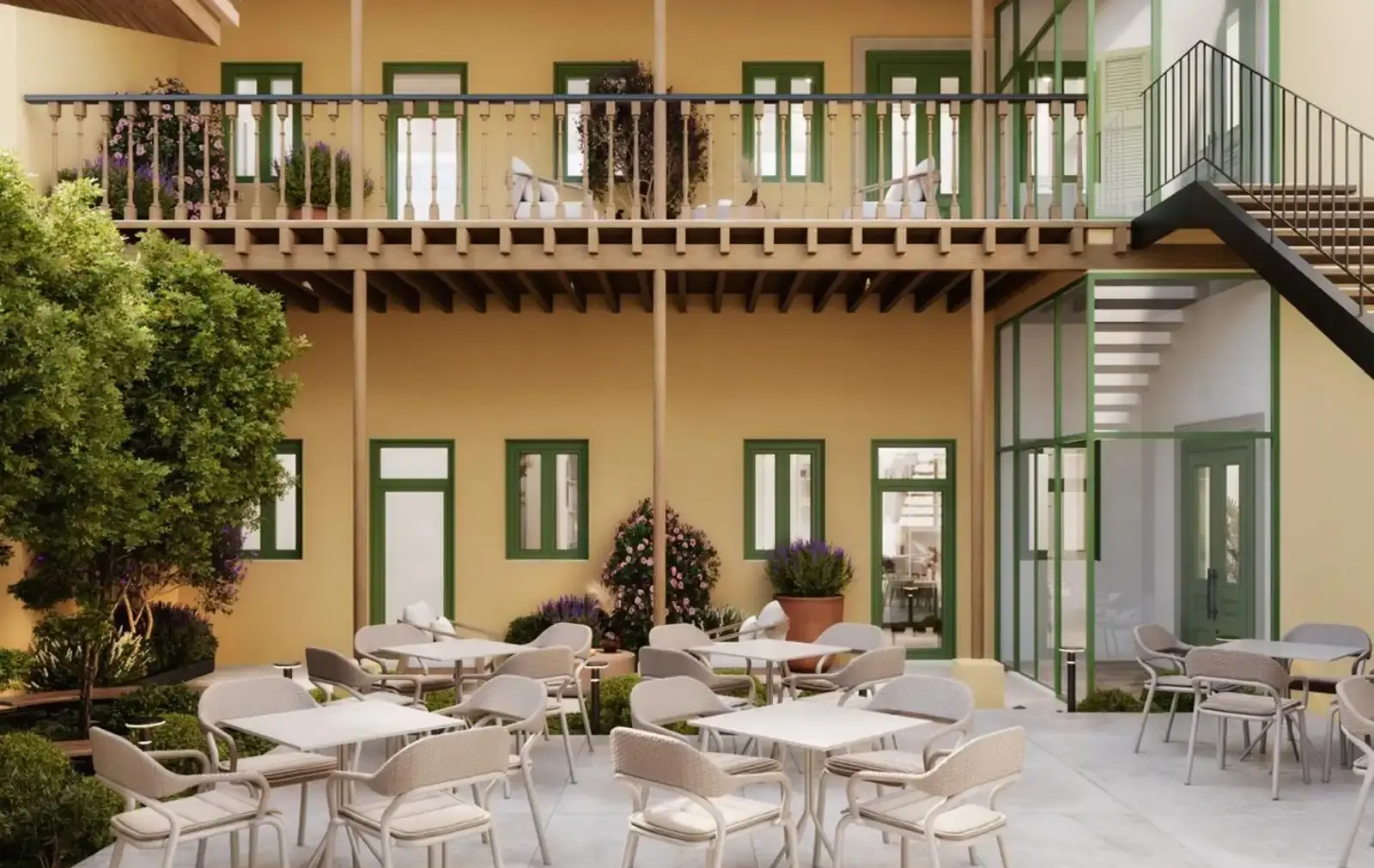 Office building in city centre in Agia Napa