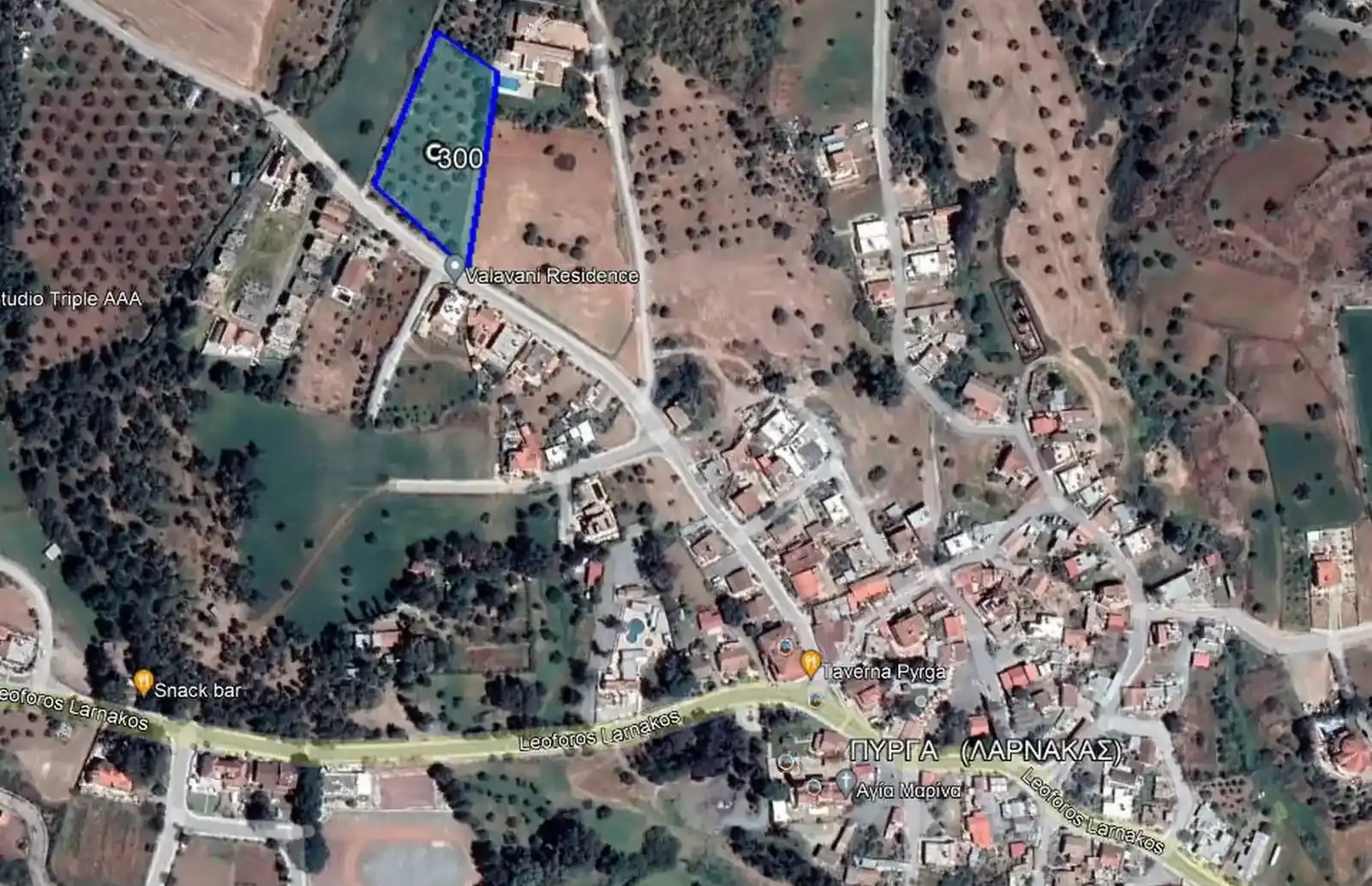 Residential Field 5016 m² in Pyrga Larnakas