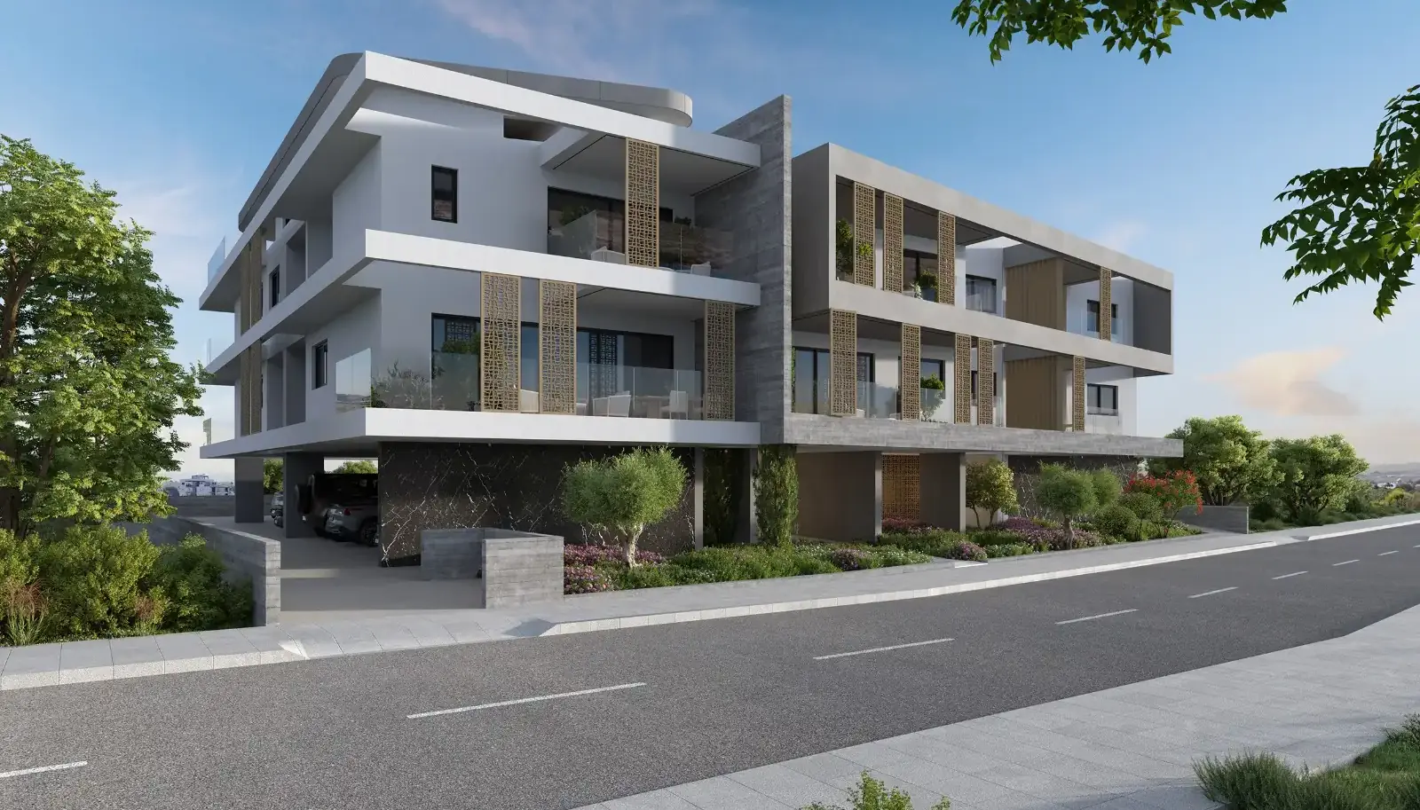 Residential building in Kiti