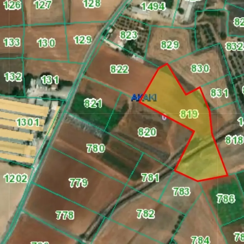 Agricultural Field 6355 m² in Akaki
