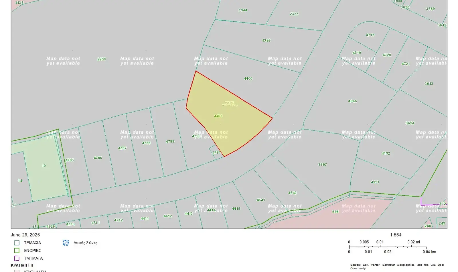 Residential Plot 660 m² in Lakatameia - Archangelos-Anthoupoli