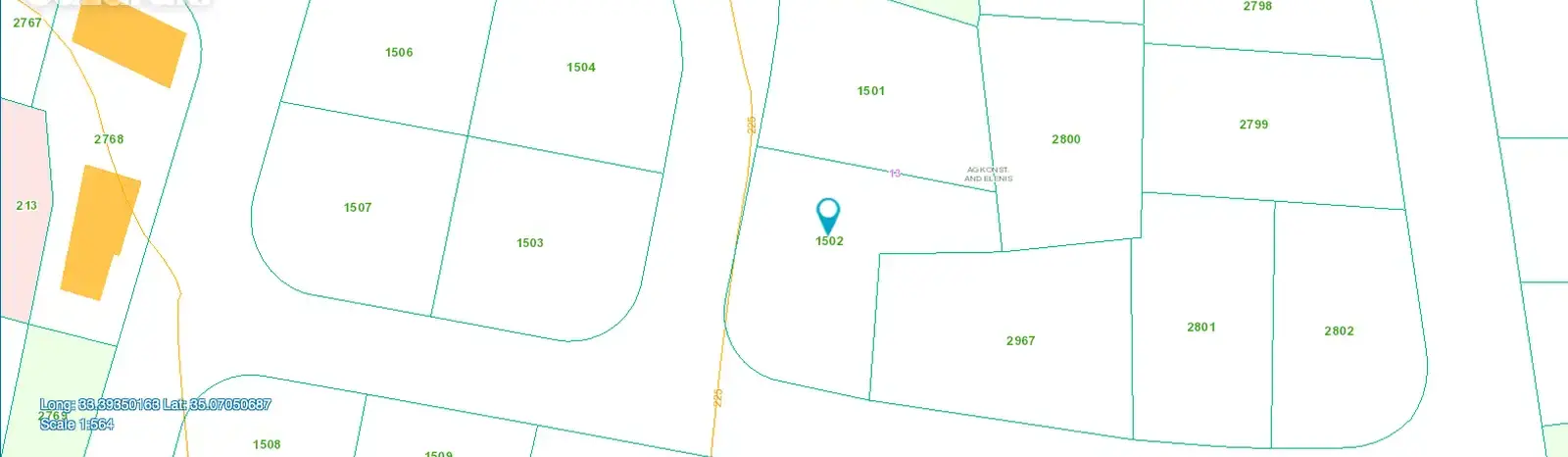 Residential Plot 656 m² in Kalithea