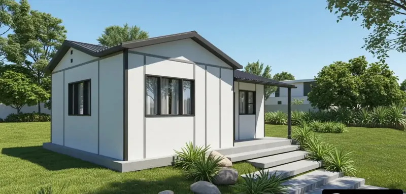 Dione prefab house | prefabcy in Mesa Geitonia
