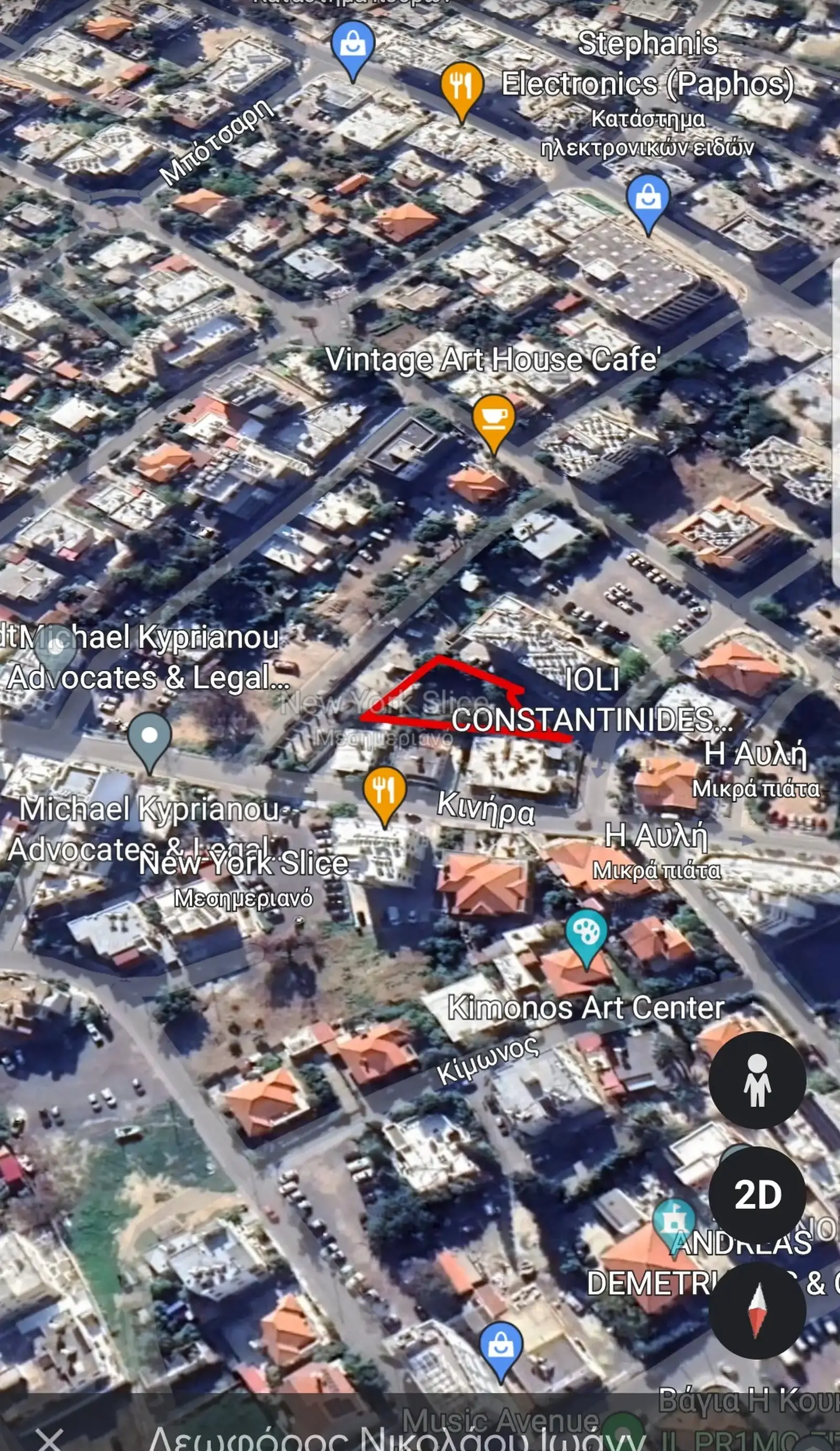 Residential Plot 678 m² in Agios Theodoros