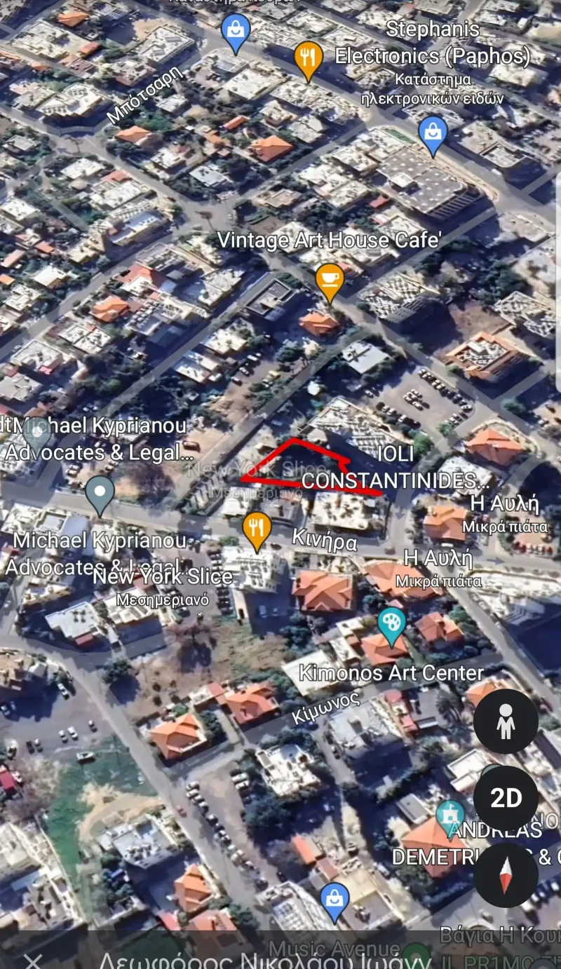 Residential Plot 678 m² in Agios Theodoros