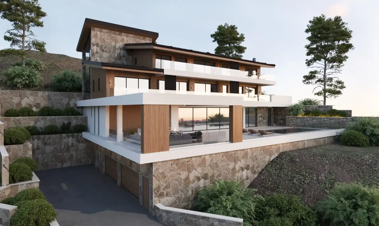 Platres peak residence in Pano Platres