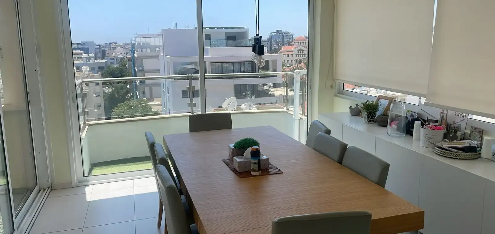 3-bedroom penthouse to rent in Agia Zoni