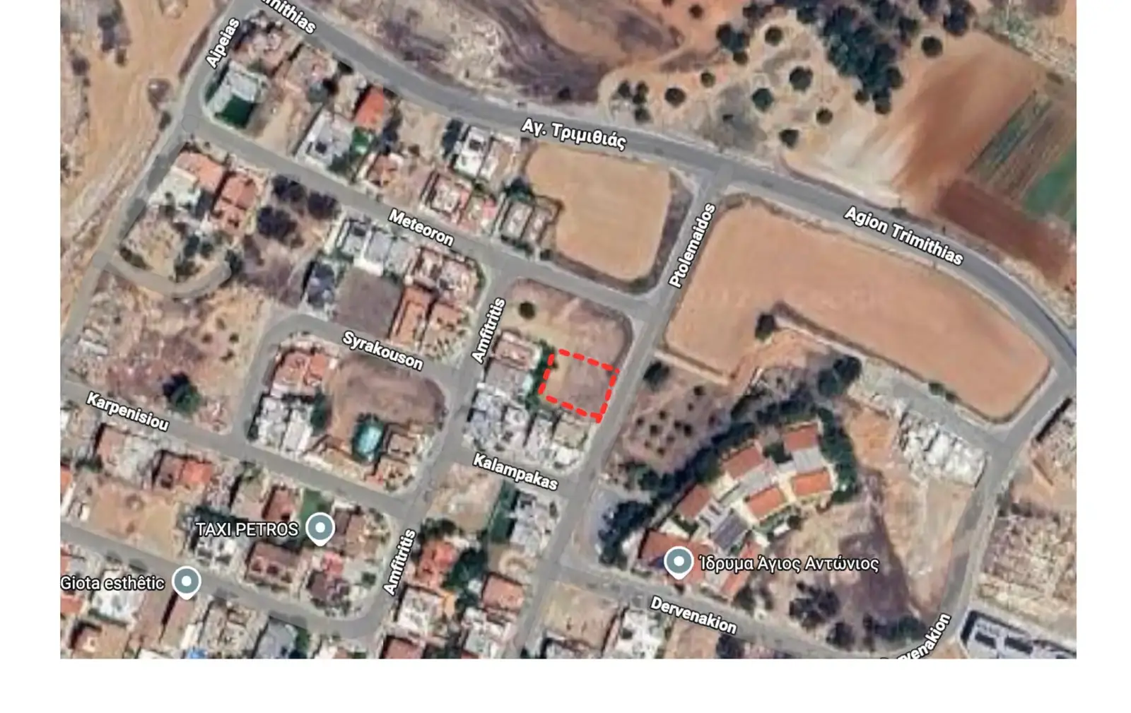 Residential Plot 539 m² in Lakatameia - Archangelos-Anthoupoli