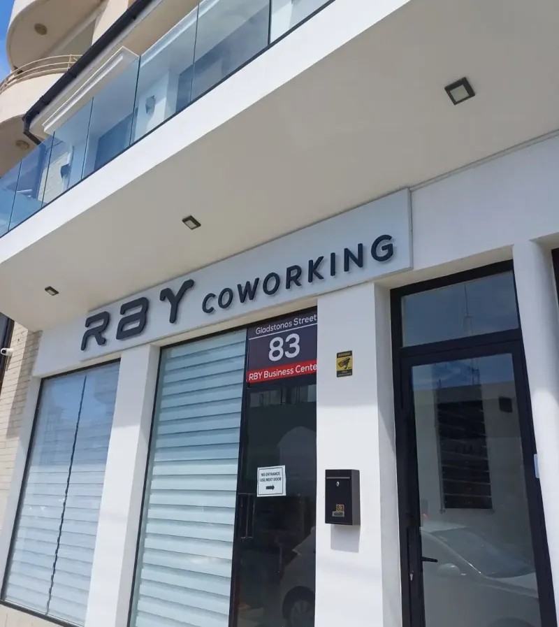 Rby coworking private premium office in Agia Zoni