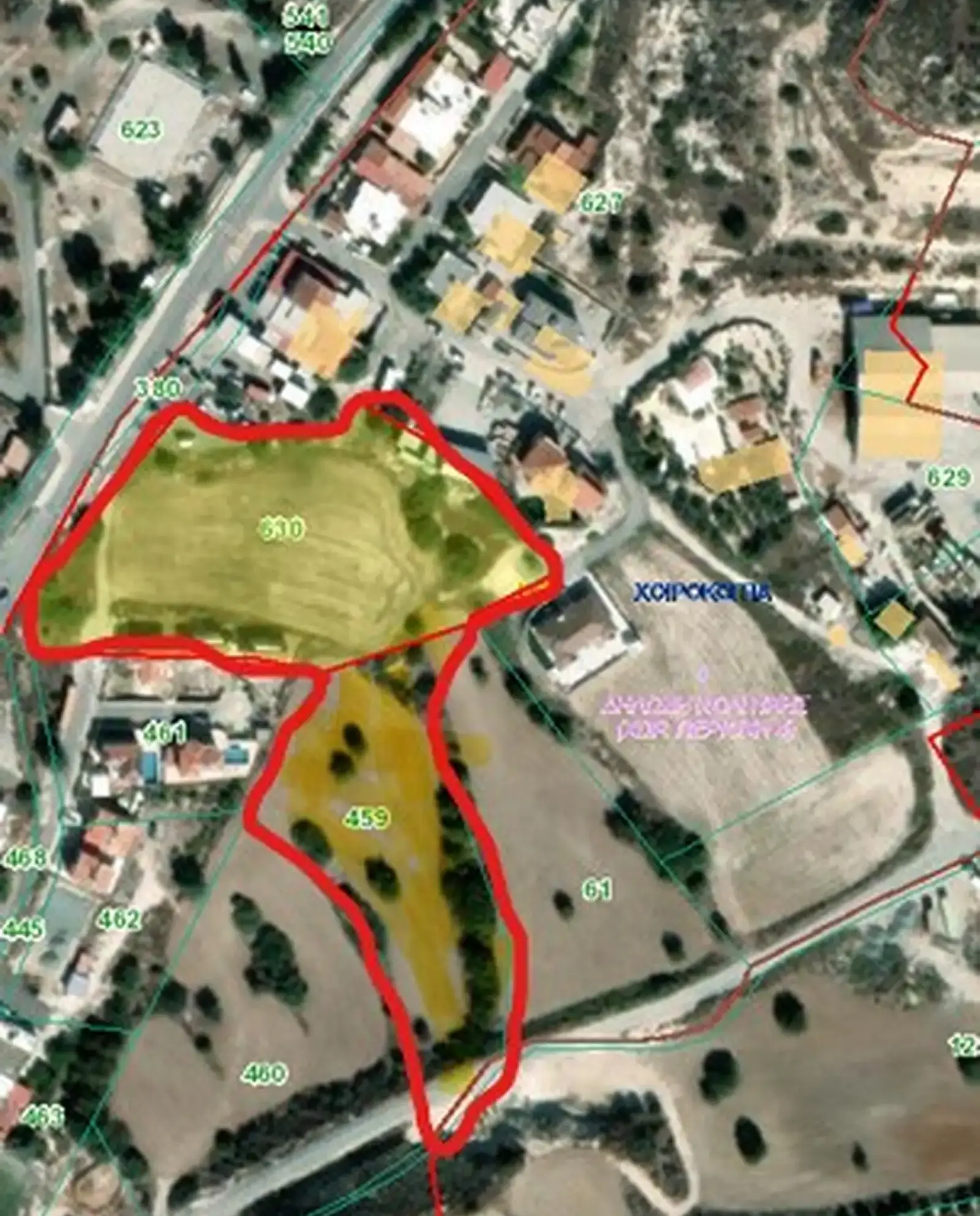 Residential Field 14180 m² in Choirokoitia