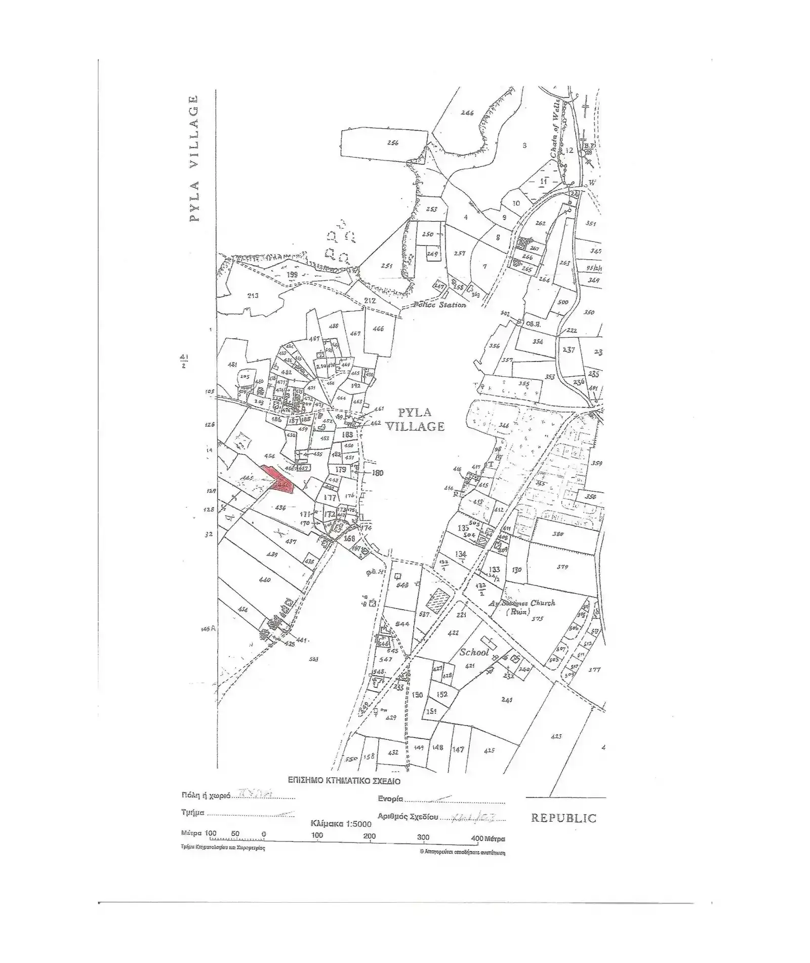Residential Plot 2000 m² in Pyla