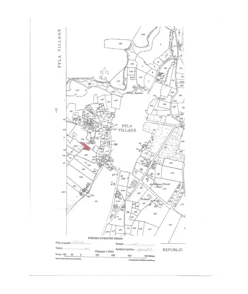 Residential Plot 2000 m² in Pyla